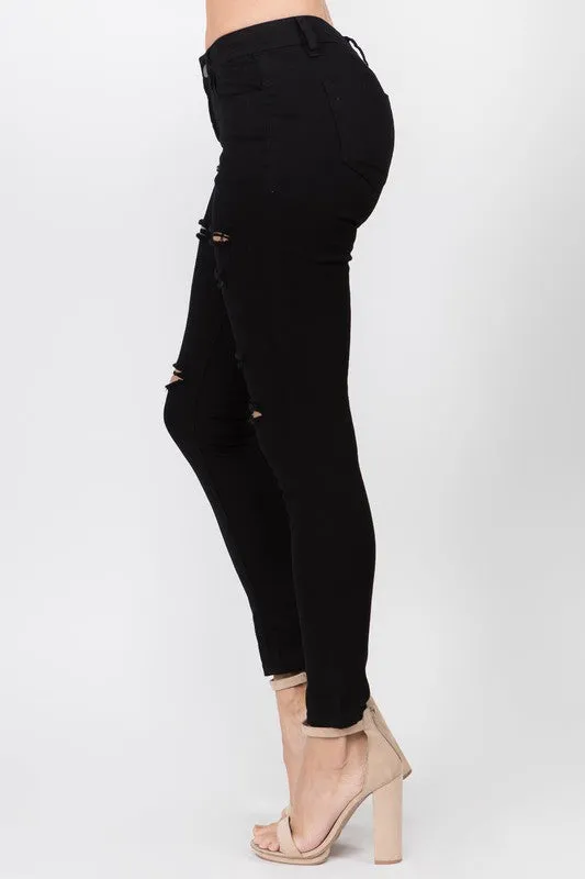 BAZI DISTRESSED SKINNY JEANS