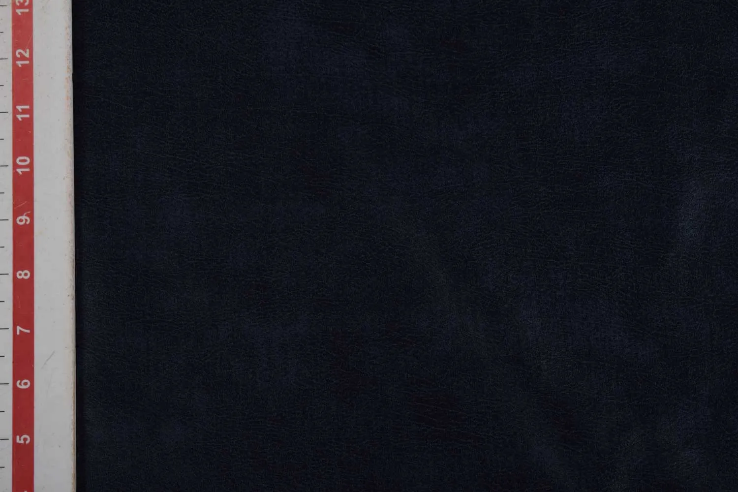 Black Solid Leather Look Fabric