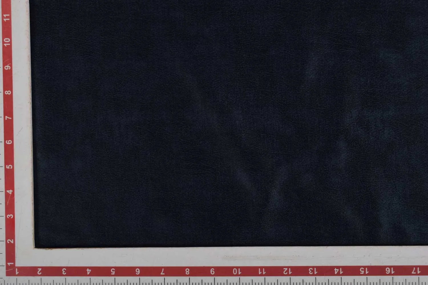 Black Solid Leather Look Fabric