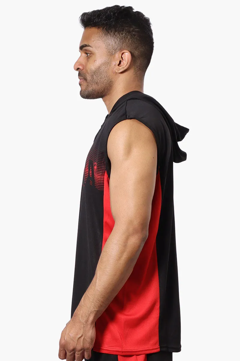 Canada Weather Gear Hooded Muscle Tee - Black