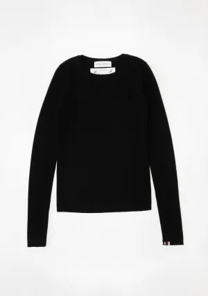 Eel Sweater in Raven