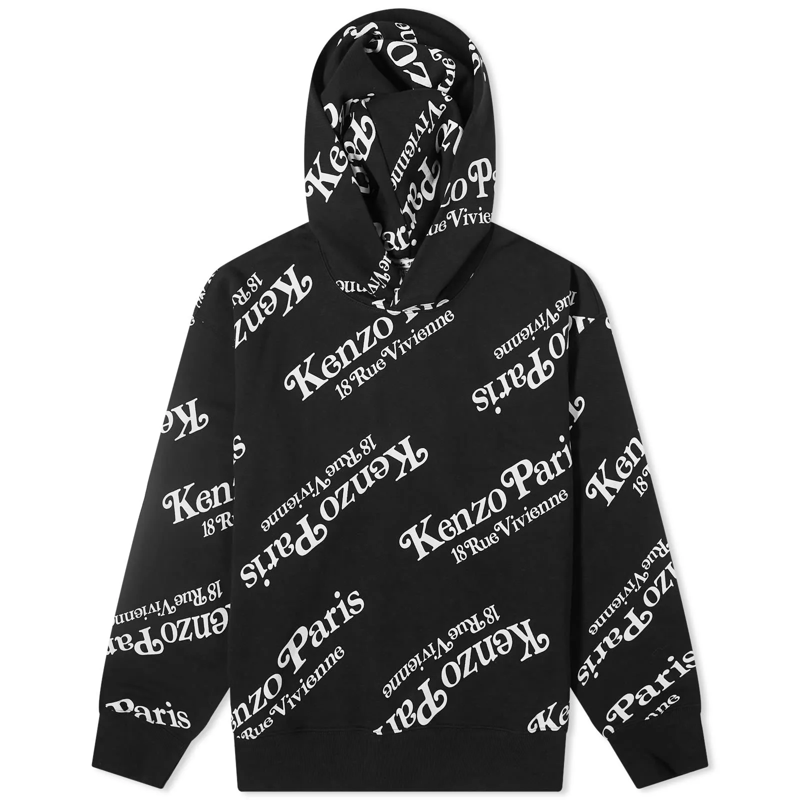 Kenzo X Verdy Popover hoodie, black