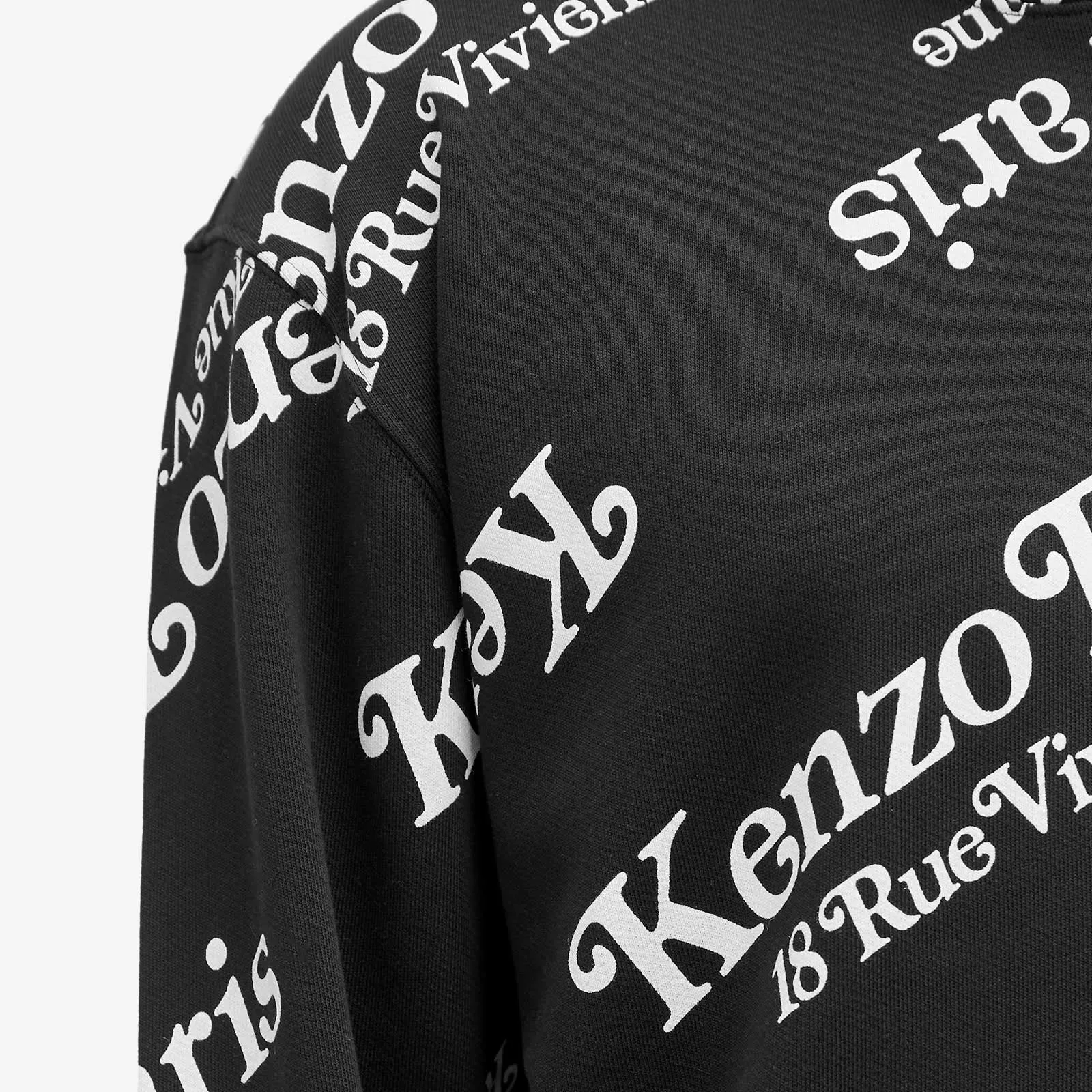 Kenzo X Verdy Popover hoodie, black