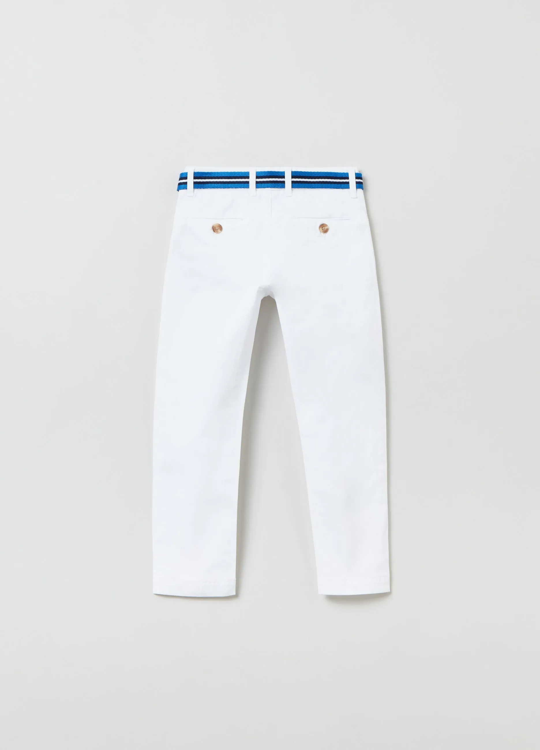 OVS Kids Boy Chino Trousers With Belt