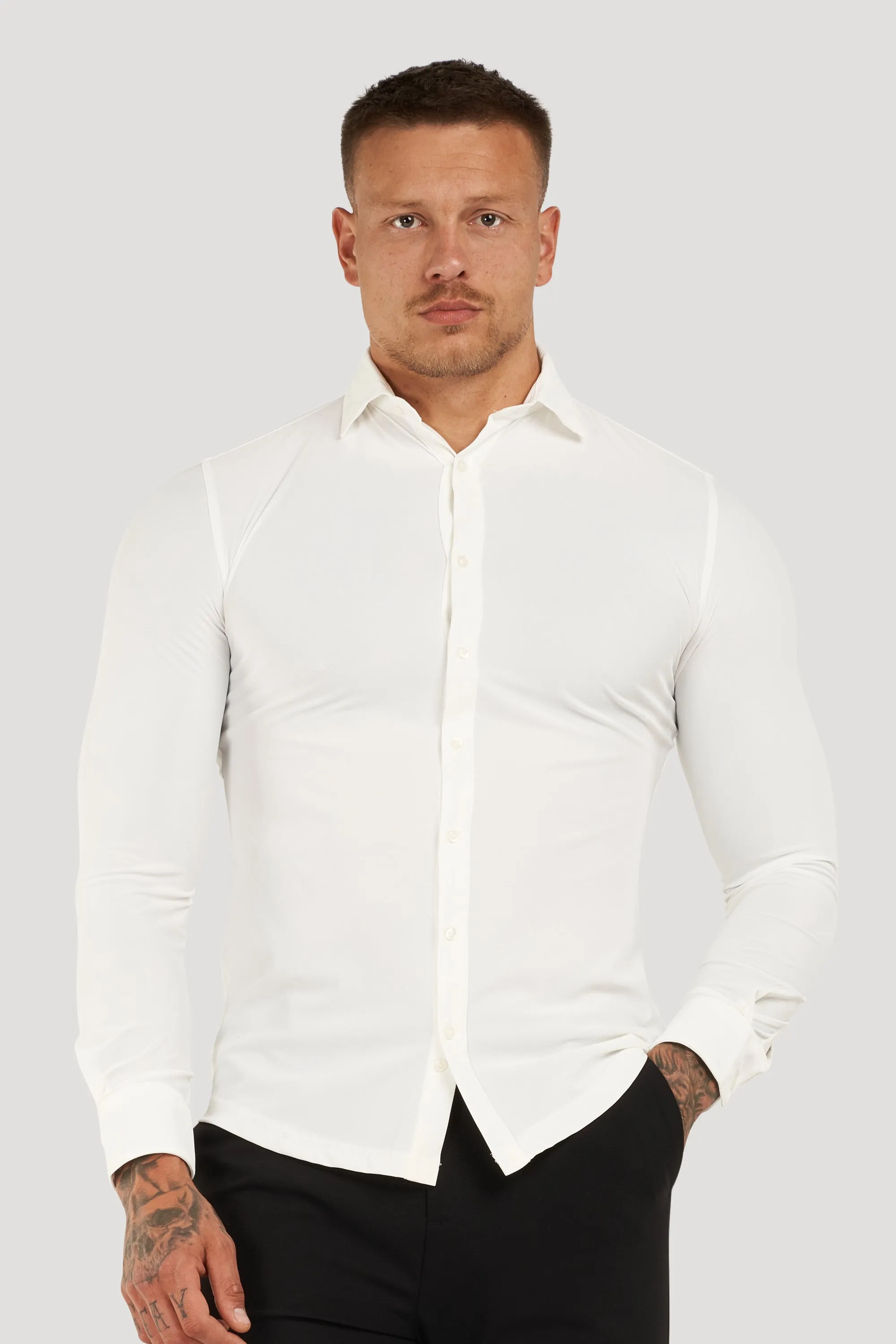 THE ATHLETIC STRETCH SHIRT 3-PIECE SET